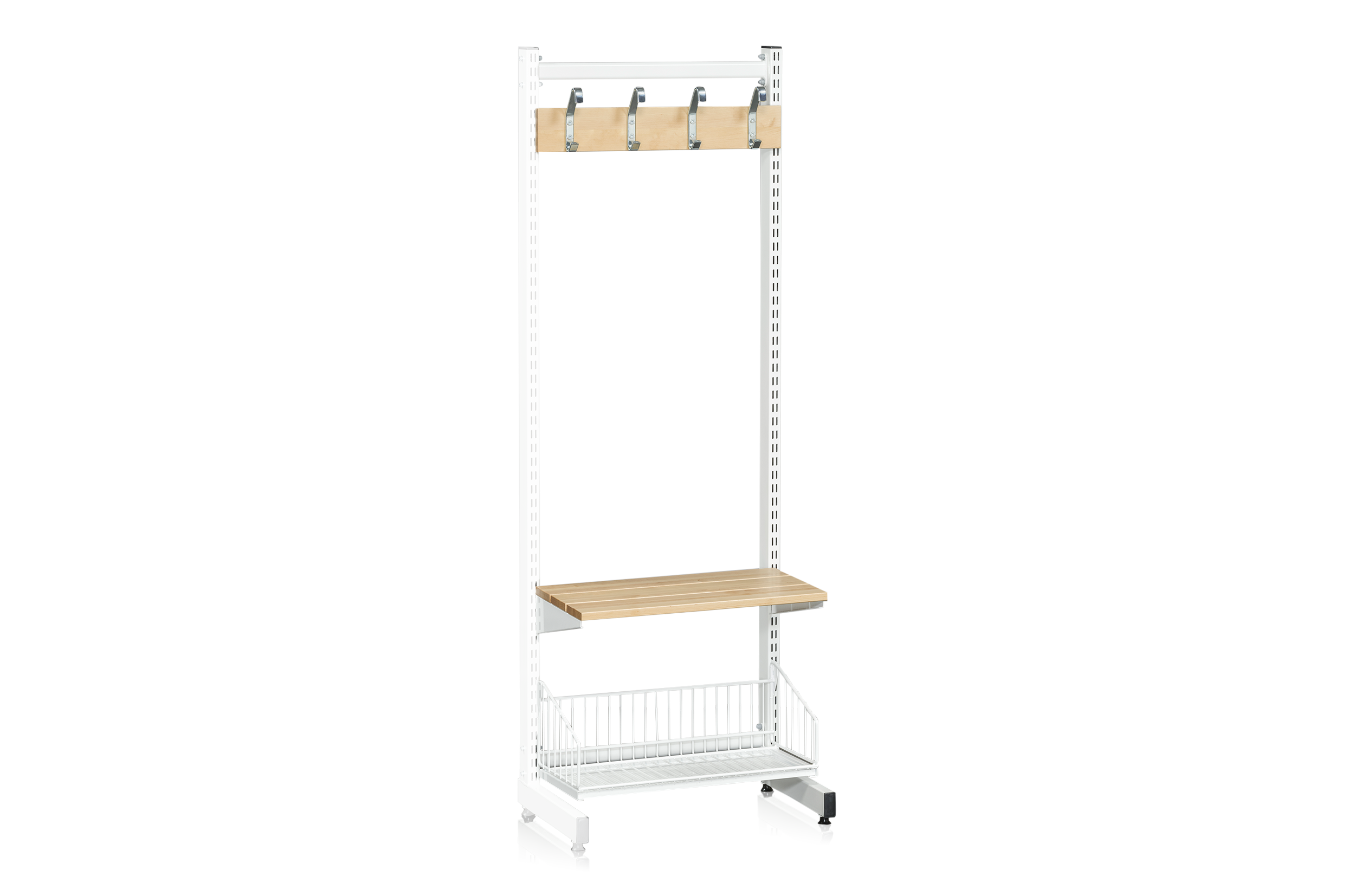 L-Stativ Tilläggssektion 600 mm Komplett 1 Vit