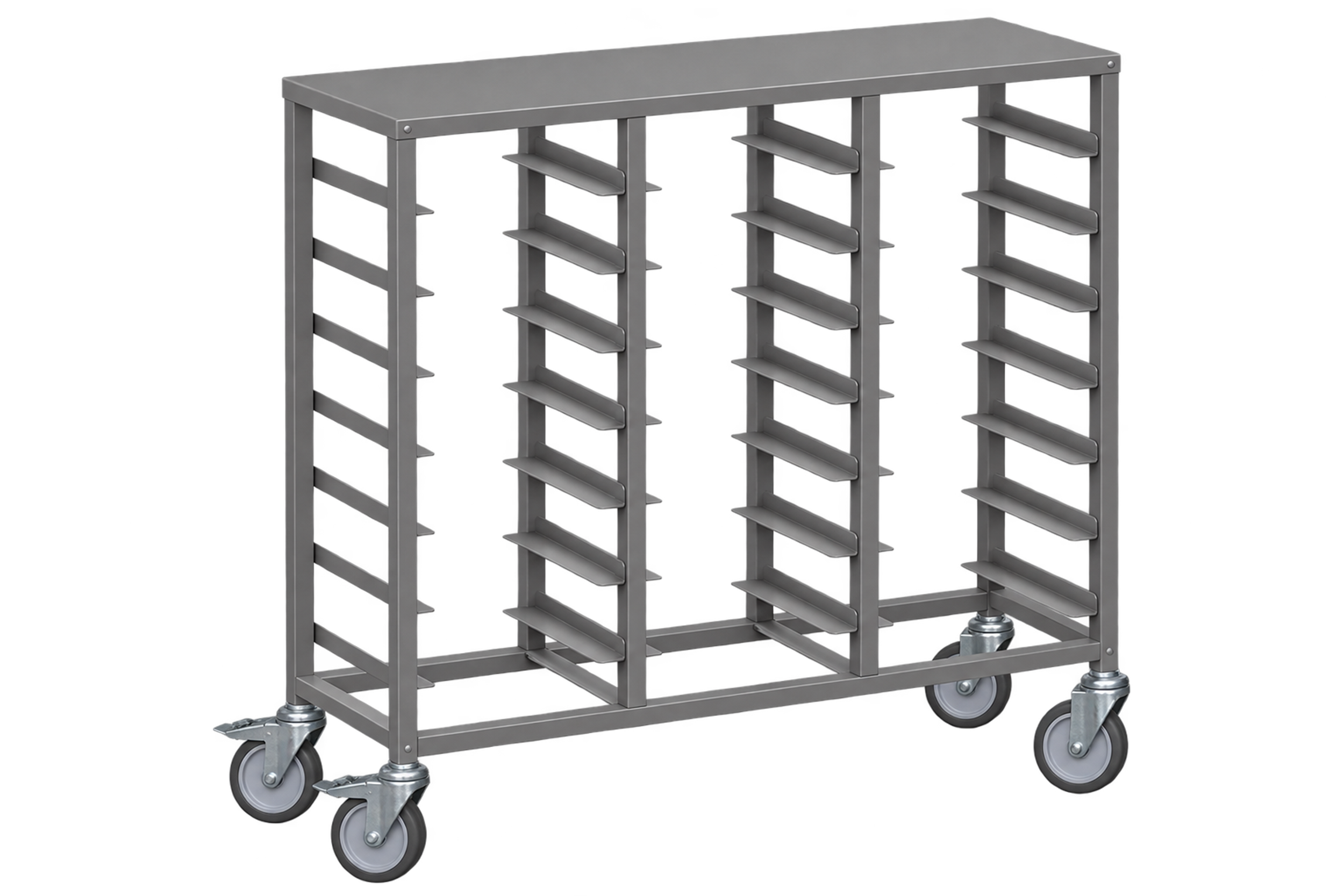Stativ Brickvagn 21 Brickor Silver