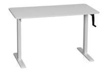 Skrivbord med vev Vit 1200x600