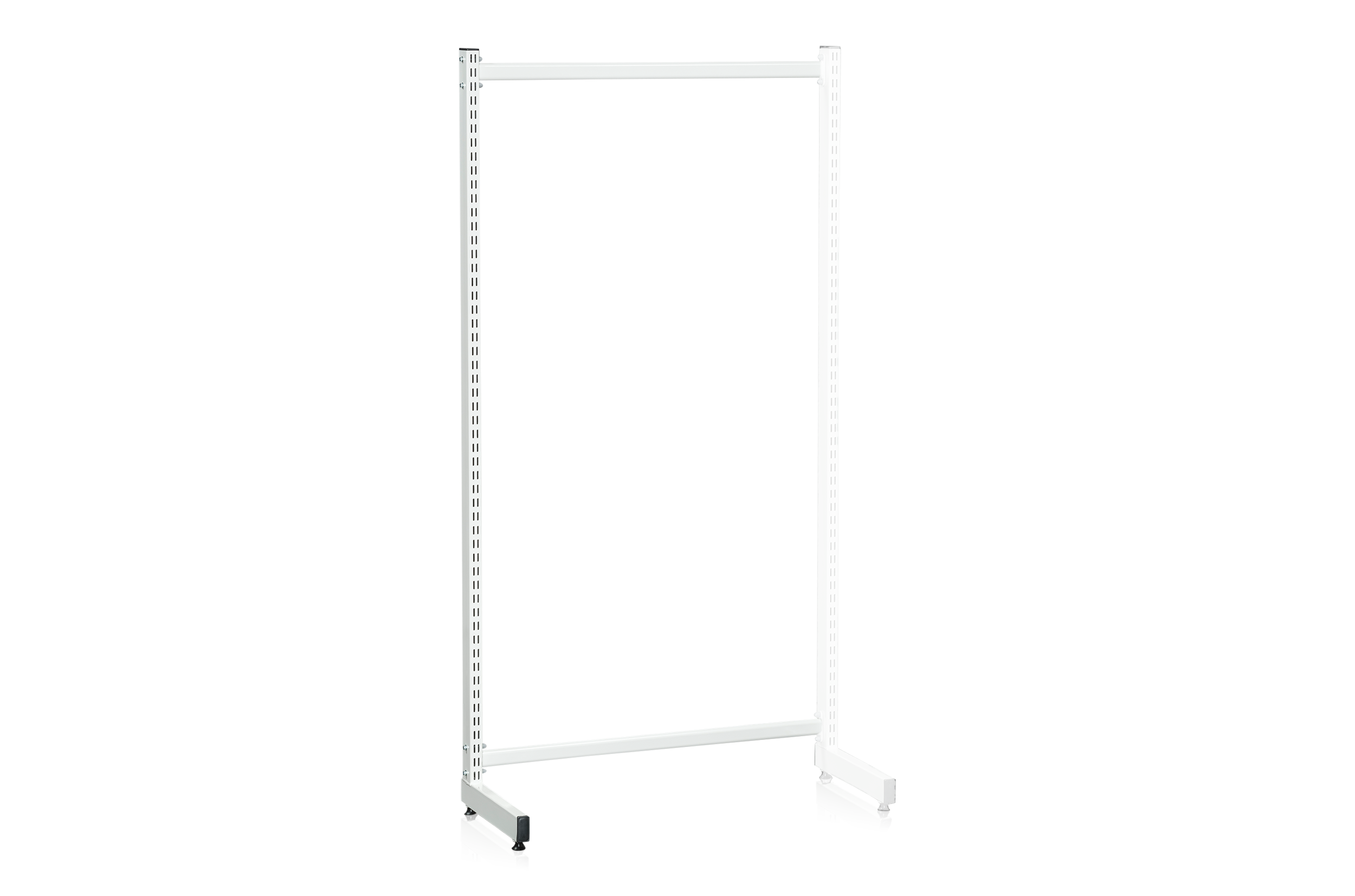 L-Stativ Tilläggssektion 900 mm Vit