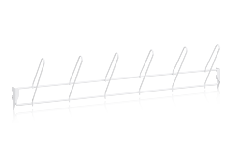 Stövelupphängningslist 900 mm Vit