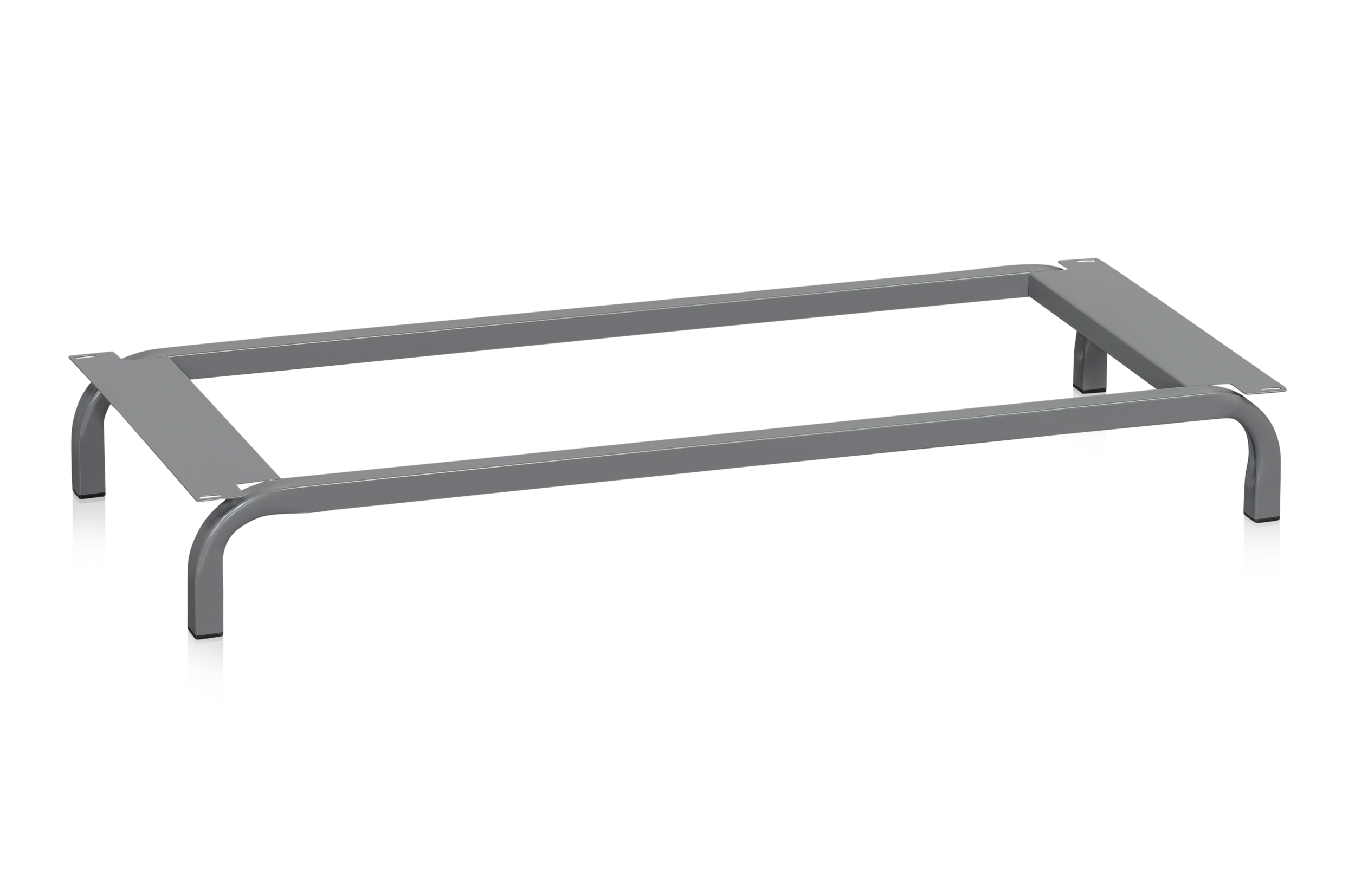 Klädskåpsstativ, B=1200 mm, Mörkgrå