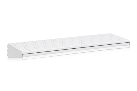 Skohylla inklusive Dropplåt 900 mm Vit