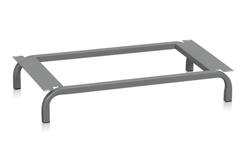Klädskåpsstativ B=900 mm, Mörkgrå