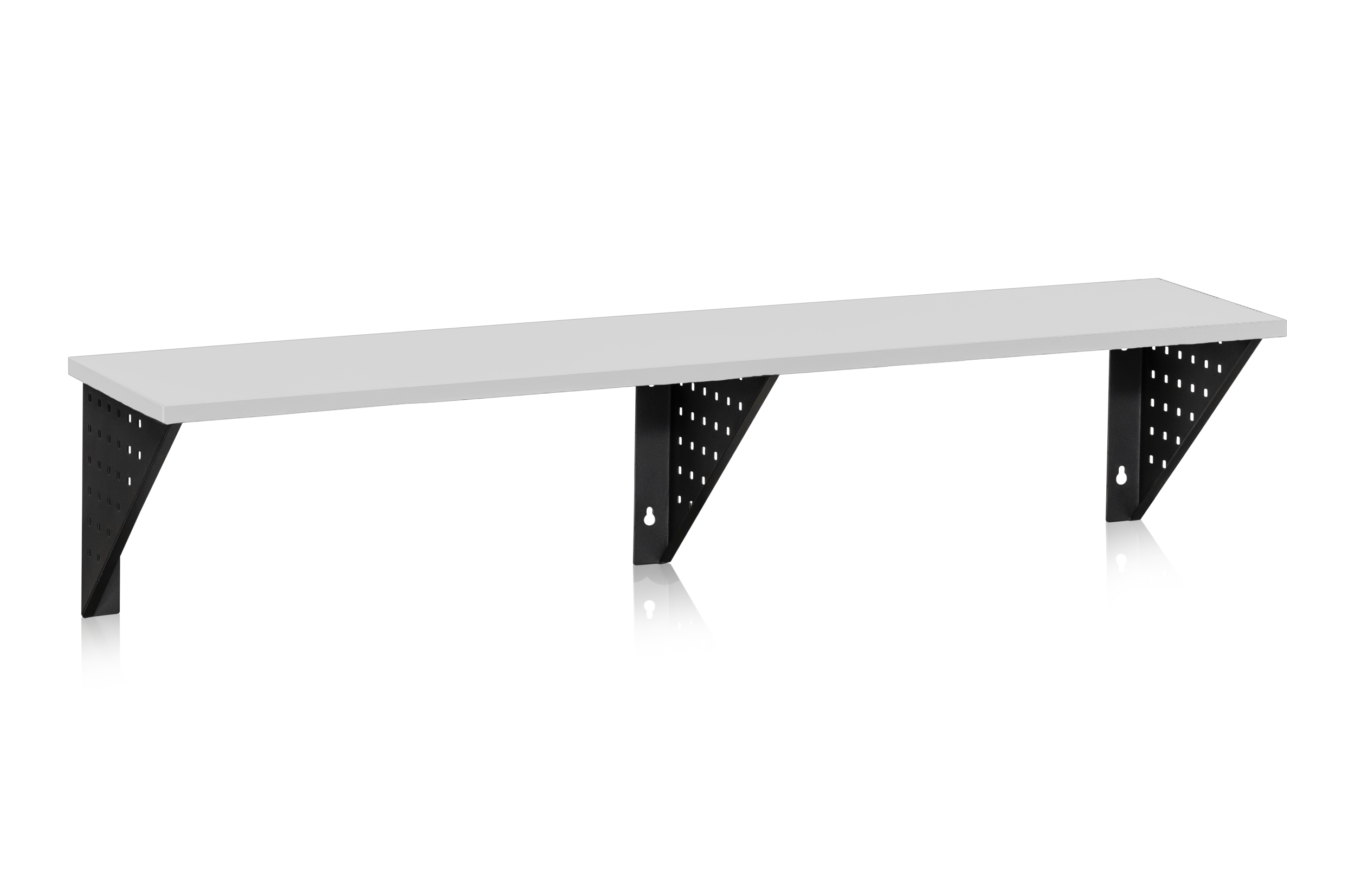 Sittbänk Vägghängd 1500 mm Ljusgrå