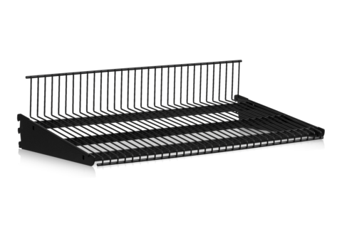 Trådhyllplan 600x400 mm Svart