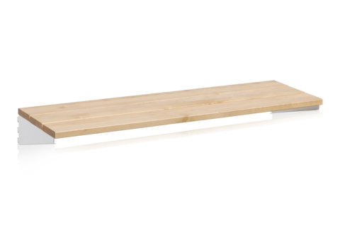 Sittbänk 900 mm Massiv Björk Vita Konsoler