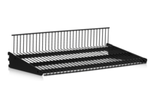 Trådhyllplan 600x400 mm Svart