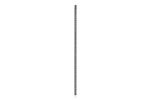 Väggskena 2600 mm Grå