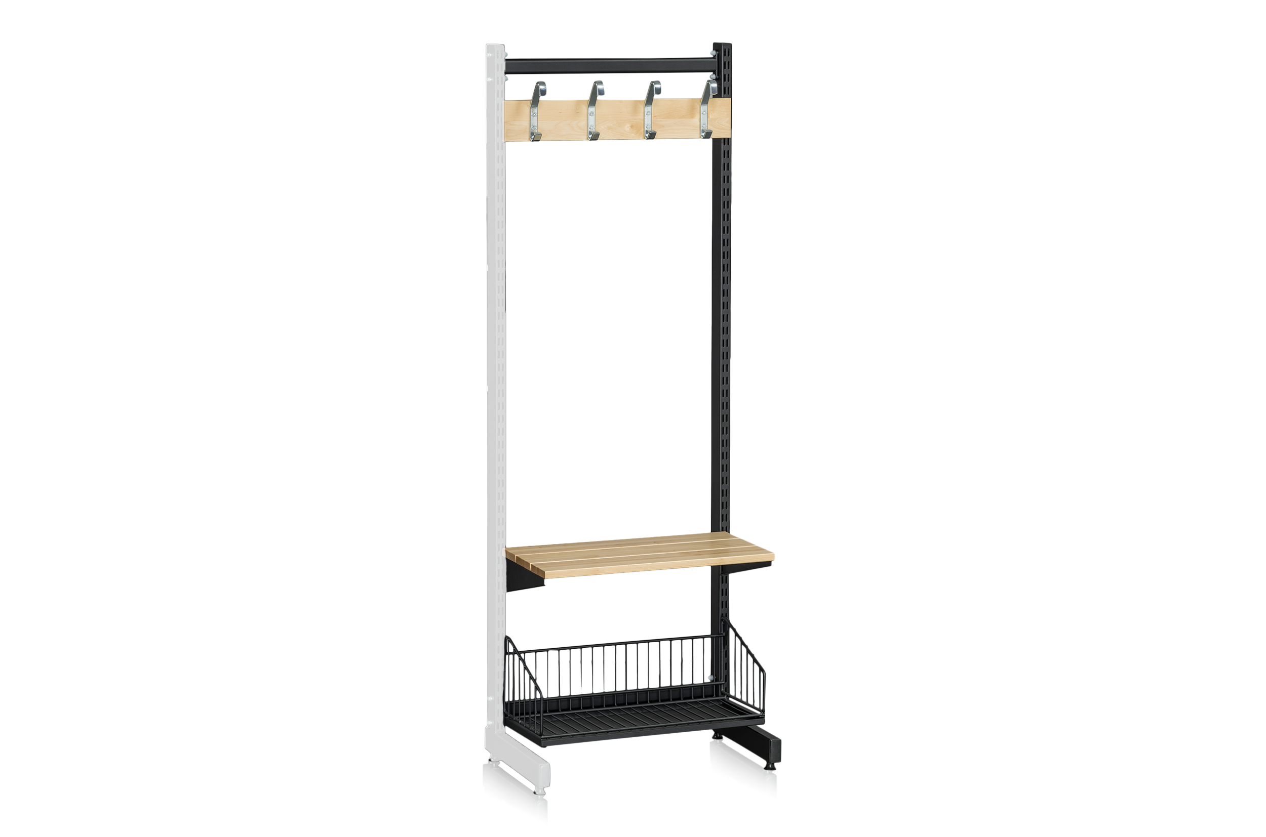 L-Stativ Tilläggssektion 600 mm Komplett 1 Svart