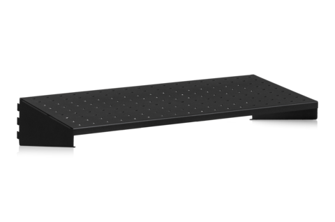 Klädhylla 600 mm Svart