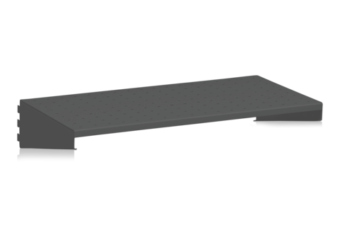 Klädhylla 600 mm Grå