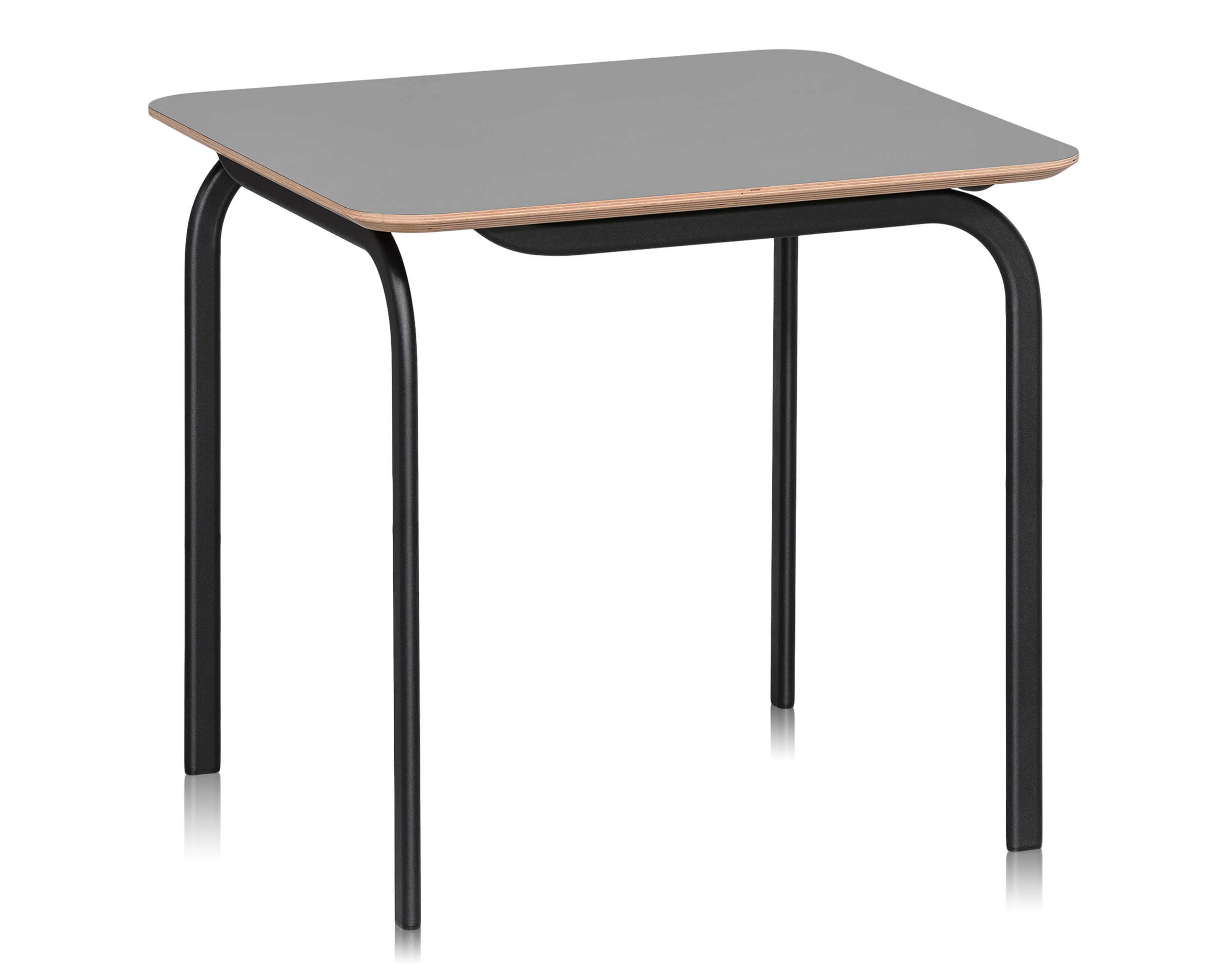 Bord Straw  800x800 Grå laminat