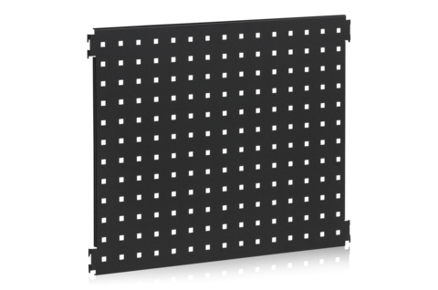 Perforerad Panel 600x480 mm cc 38 Svart