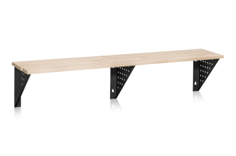 Sittbänk Vägghängd 1500 mm Furu