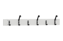 Kroklist inklusive 6 Krokar 1000 mm Ljusgrå