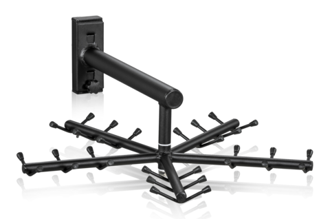 Klädvinda 30 Platser Svart