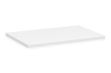 Sittbänk/Hyllplan 600x400x22 mm Vit