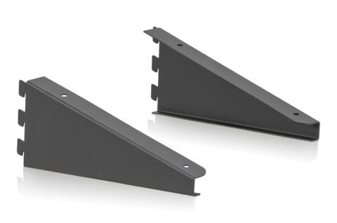 Hyllkonsoler 300 mm Grå