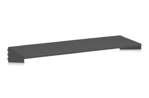 Klädhylla 900 mm Grå