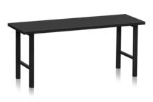Sittbänk 1000 mm Svart