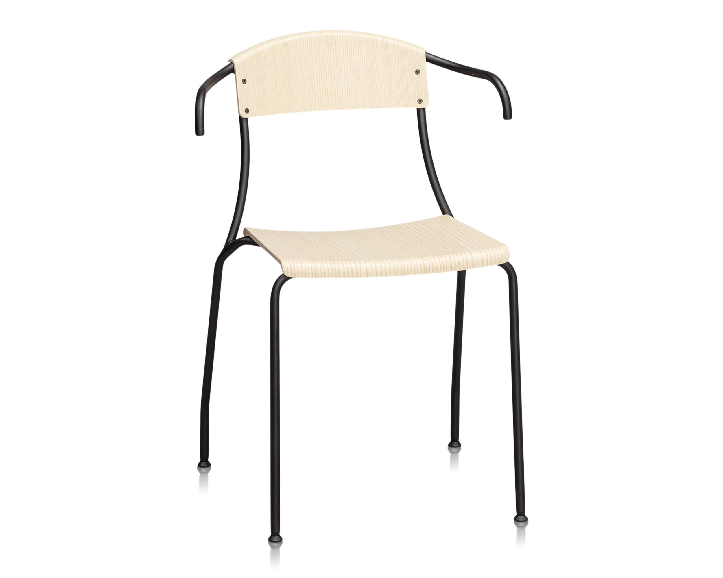 Straw Karmstol, Askfanér / Svart