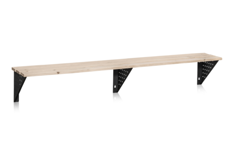 Sittbänk Vägghängd 2000 mm Furu