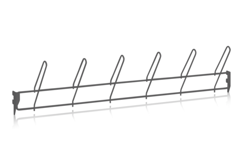 Stövelupphängningslist 900 mm Grå