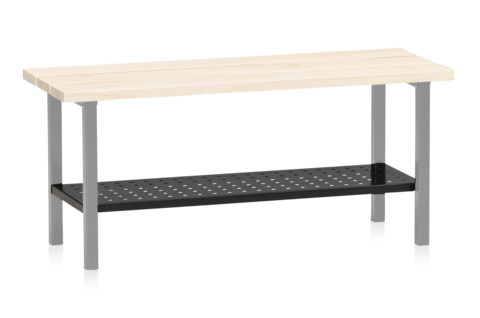 Skohylla 1000 mm Svart