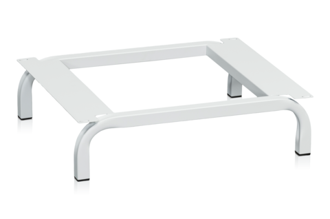 Klädskåpsstativ B=600 mm Grå