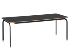 Konferensbord Straw 2000x900 Svart laminat
